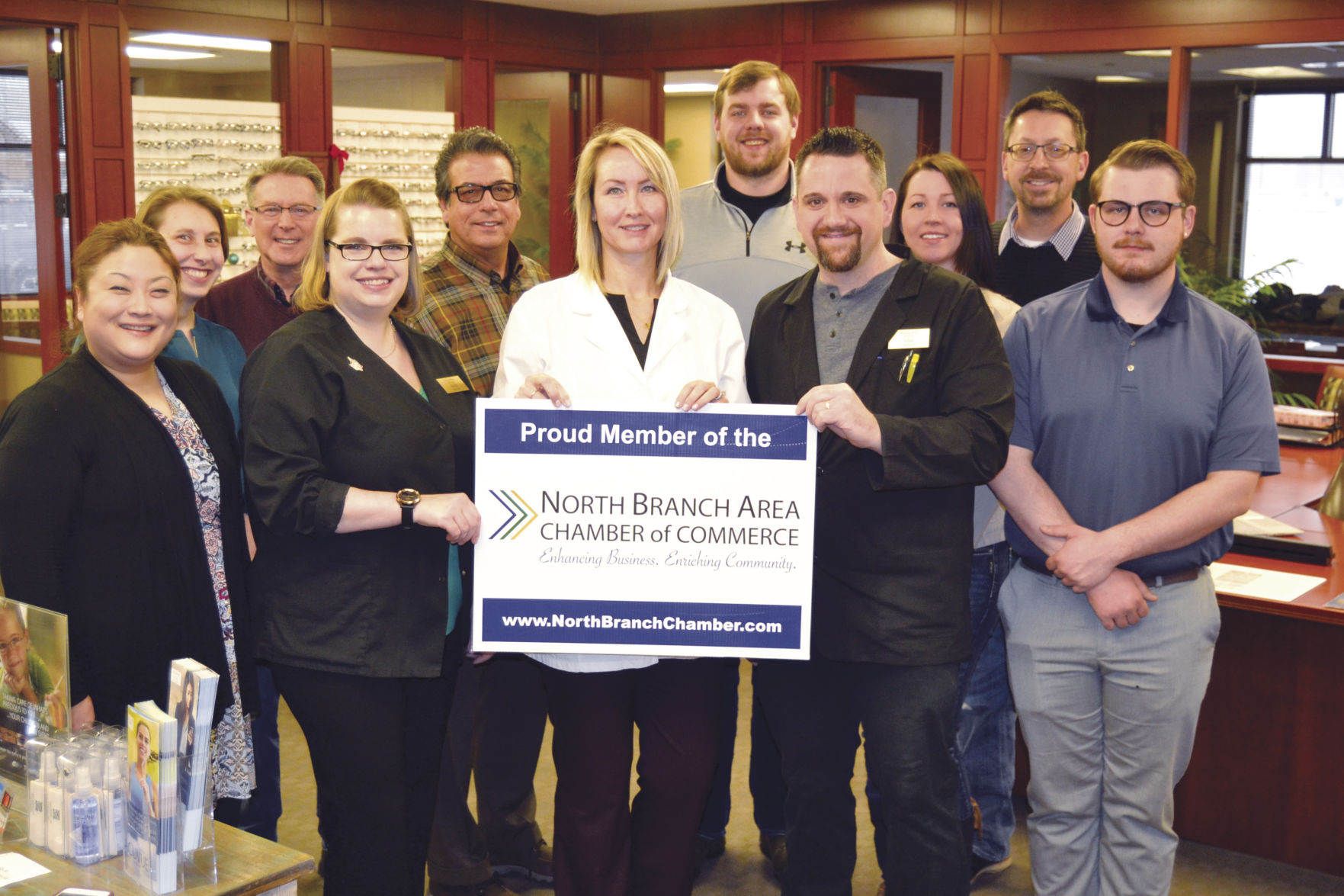 North Branch Chamber welcomes Vision Pro Optical